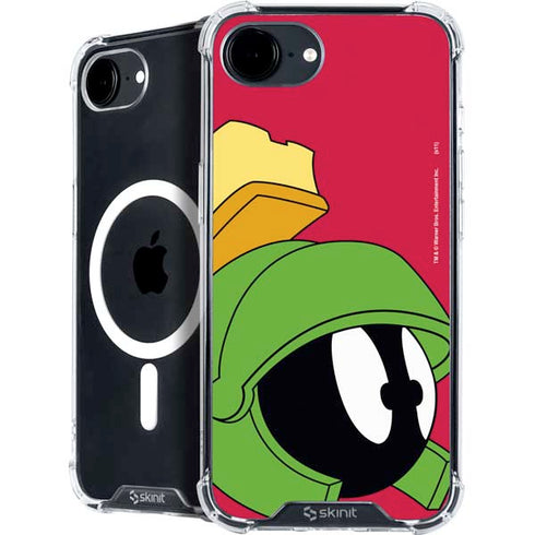 Looney Tunes Marvin The Martian Zoomed In iPhone 16e MagSafe Case