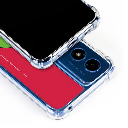 Looney Tunes Marvin The Martian Zoomed In Moto G 5G (2024) Clear Case