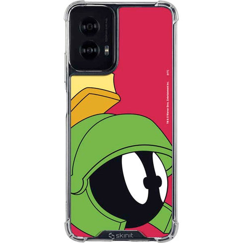 Looney Tunes Marvin The Martian Zoomed In Moto G Power 5G (2024) Clear Case