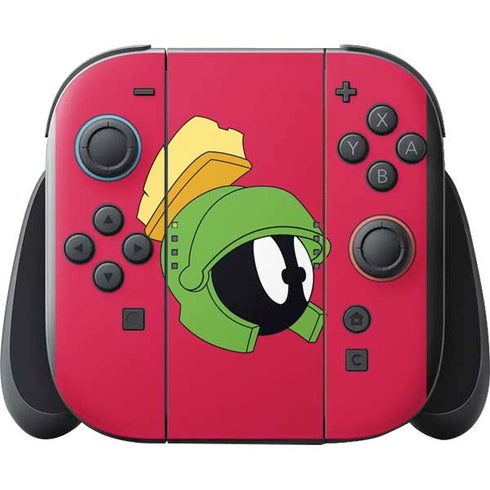 Looney Tunes Marvin The Martian Zoomed In Nintendo Switch 2 (2025) with Joy-Con Skin