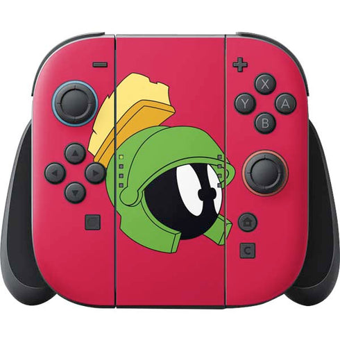 Looney Tunes Marvin The Martian Zoomed In Nintendo Switch 2 (2025) Joy-Con Controller Skin