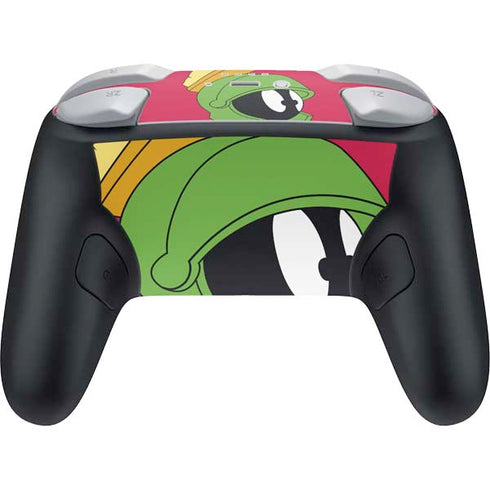 Looney Tunes Marvin The Martian Zoomed In Nintendo Switch 2 (2025) Pro Controller Skin