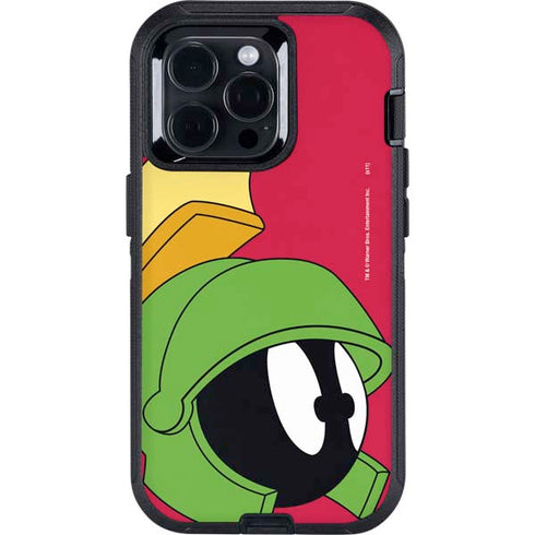 Looney Tunes Marvin The Martian Zoomed In Otterbox Defender iPhone Skin