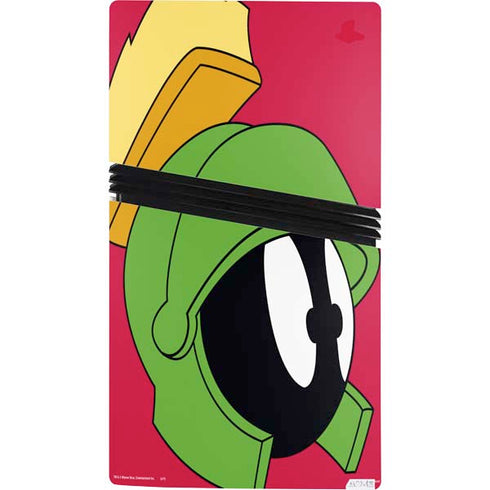 Looney Tunes Marvin The Martian Zoomed In PS5 Pro Bundle Skin