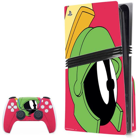 Looney Tunes Marvin The Martian Zoomed In PlayStation PS5 Skins