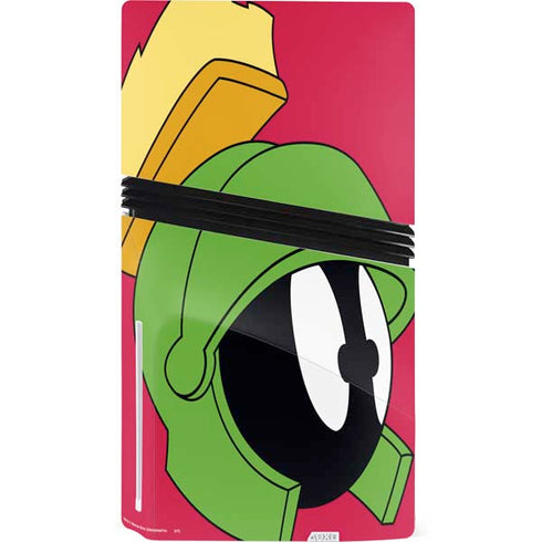 Looney Tunes Marvin The Martian Zoomed In PS5 Pro Disk Bundle Skin