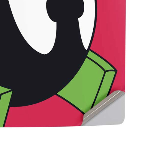 Looney Tunes Marvin The Martian Zoomed In PS5 Pro Disk Console Skin