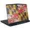 Maryland Flag Dark Wood Dell Alienware Skin