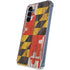 Maryland Flag Dark Wood Galaxy A35 5G Clear Case