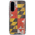 Maryland Flag Dark Wood Galaxy A36 5G Clear Case