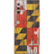 Maryland Flag Dark Wood Galaxy Note 10 Plus Skin
