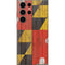 Maryland Flag Dark Wood Galaxy Skins