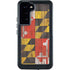 Maryland Flag Dark Wood Galaxy S24 Plus Waterproof Case
