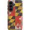 Maryland Flag Dark Wood Galaxy S26 Plus Impact Case