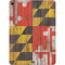 Maryland Flag Dark Wood Apple iPad Air Skin