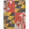 Maryland Flag Dark Wood iPad Pro 13in M4 (2024) Skin