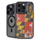 Maryland Flag Dark Wood iPhone 13 Pro Kickstand Case