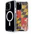 Maryland Flag Dark Wood iPhone Cases