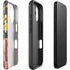 Maryland Flag Dark Wood iPhone 16 Impact Case