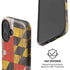 Maryland Flag Dark Wood iPhone 16 Magsafe Impact Case