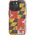 Maryland Flag Dark Wood iPhone 16 Pro Impact Case