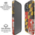 Maryland Flag Dark Wood iPhone 16 Pro Magsafe Impact Case