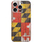 Maryland Flag Dark Wood iPhone 16 Pro Skin