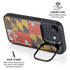 Maryland Flag Dark Wood iPhone 16e Kickstand Case