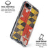 Maryland Flag Dark Wood iPhone 16e Clear Case