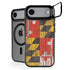 Maryland Flag Dark Wood iPhone 17 Air Kickstand Case