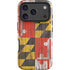 Maryland Flag Dark Wood iPhone 17 Pro Max Impact Case