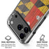 Maryland Flag Dark Wood iPhone 18 Pro Clear Case