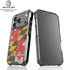 Maryland Flag Dark Wood iPhone 18 Pro Clear Case