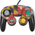 Maryland Flag Dark Wood Nintendo Skins