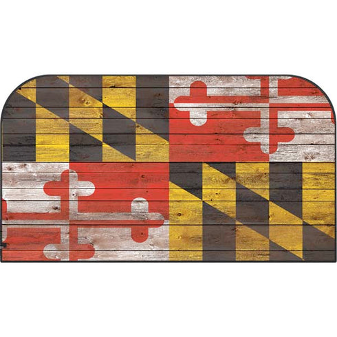 Maryland Flag Dark Wood Nintendo Switch 2 (2025) with Joy-Con Skin