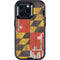 Maryland Flag Dark Wood Otterbox Defender iPhone Skin