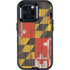Maryland Flag Dark Wood Otterbox Defender iPhone Skin