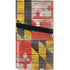 Maryland Flag Dark Wood PS5 Pro Disk Bundle Skin