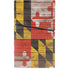 Maryland Flag Dark Wood PS5 Slim Digital Edition Console Skin