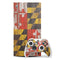 Maryland Flag Dark Wood Xbox Series X Skins