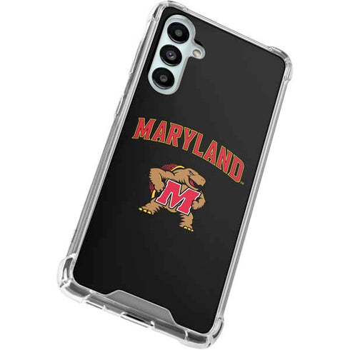 University of Maryland Collegiate Text Galaxy A16 5G Clear Case