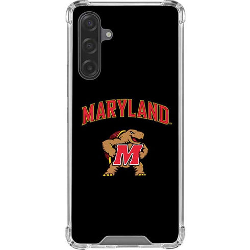 University of Maryland Collegiate Text Galaxy A17 Clear Case