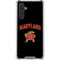 University of Maryland Collegiate Text Galaxy A17 Clear Case