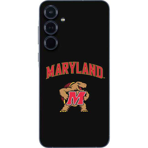 University of Maryland Collegiate Text Galaxy A35 5G Skin