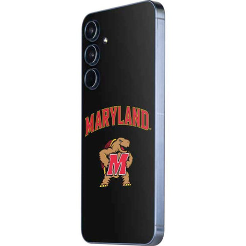 University of Maryland Collegiate Text Galaxy A35 5G Skin