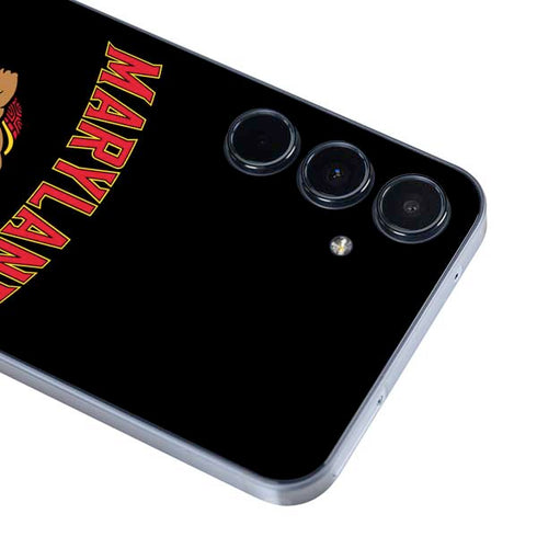 University of Maryland Collegiate Text Galaxy A35 5G Skin