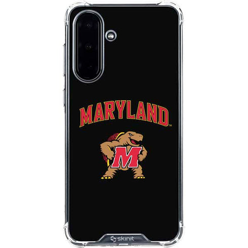 University of Maryland Collegiate Text Galaxy A36 5G Clear Case