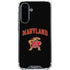 University of Maryland Collegiate Text Galaxy A36 5G Clear Case