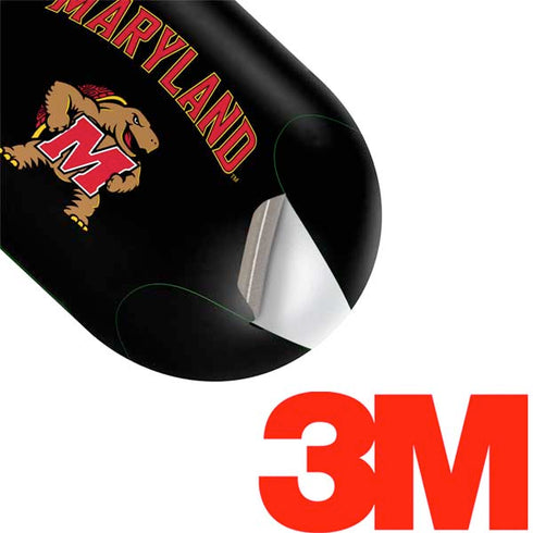 University of Maryland Collegiate Text Galaxy Buds Plus Skin