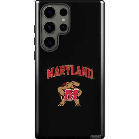 University of Maryland Collegiate Text Galaxy S23 Ultra Pro Case